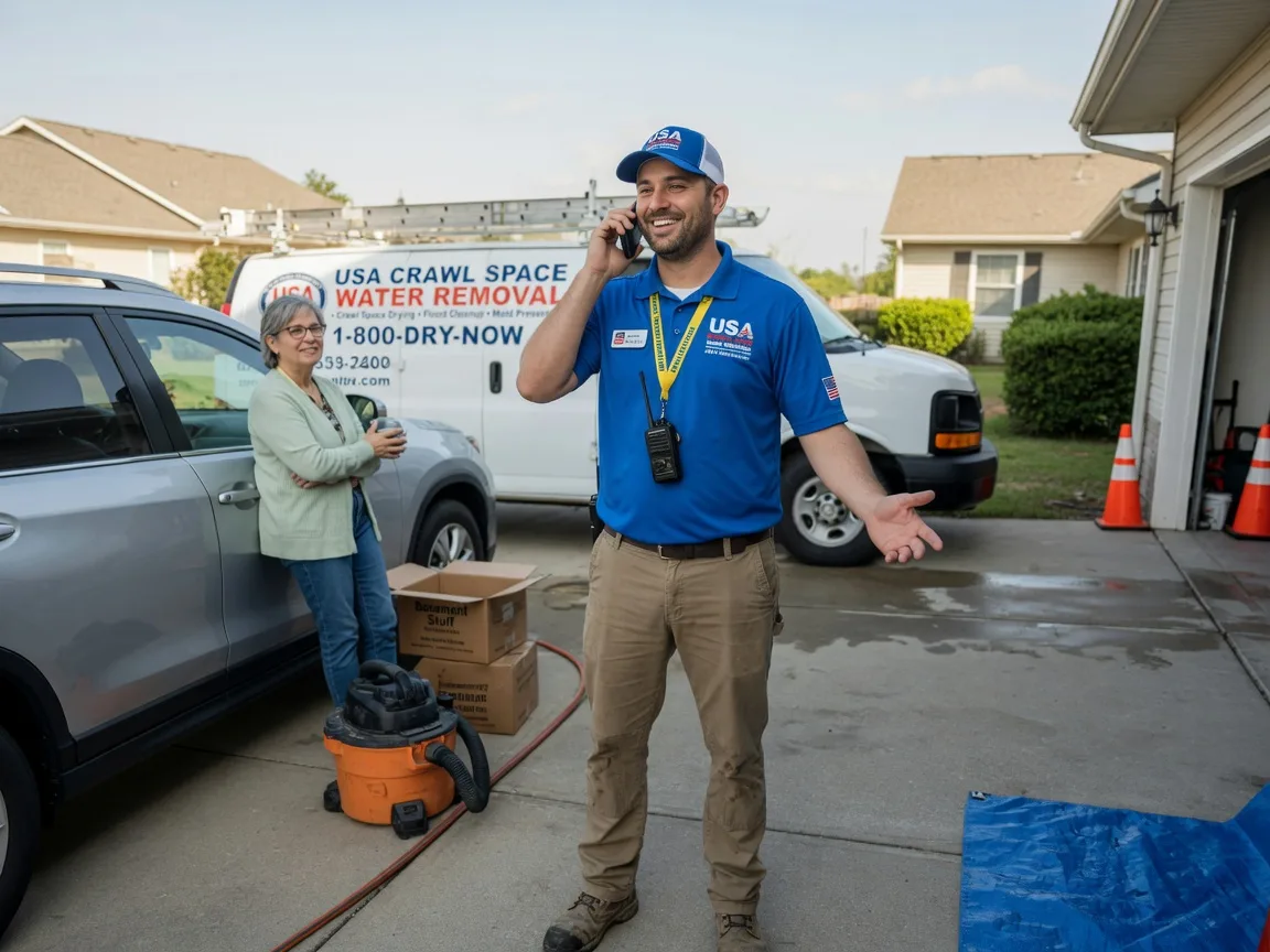 Crawl Space Water Removal Brinktown, MO FAQs